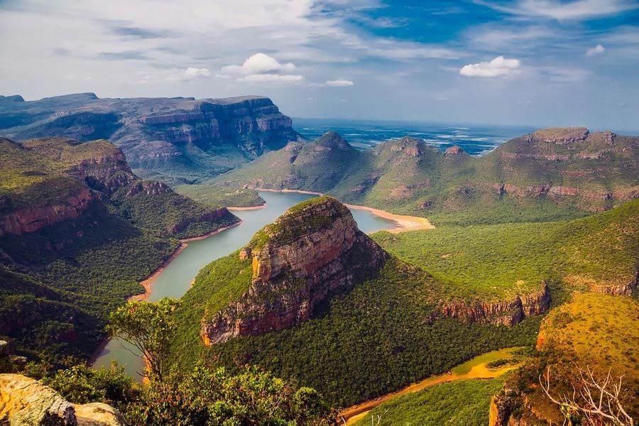 Paisajes de Sudáfrica y Ciudad Jardín